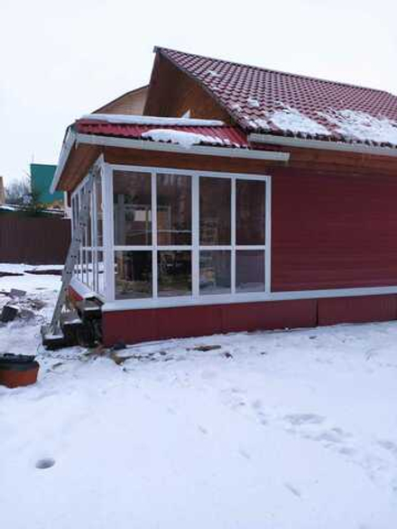 Остекление терасс светопрозрачным конструкциями