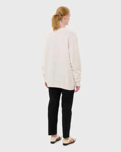 UNDERCOVER x BRIGITTE TANAKA СВИТШОТ БЕЖЕВЫЙ SUPER YOGA