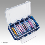 Коробка под приманки MEIHO WATERPROOF CASE WG CLEAR BLUE