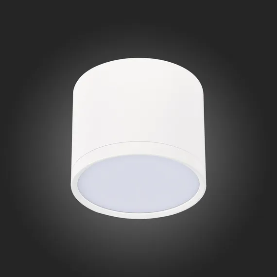 ST113.542.09 Светильник потолочный Белый LED 1*9W 4000K 702Lm Ra>90 120° IP20 D88xH75 170-240V Накладные светильники