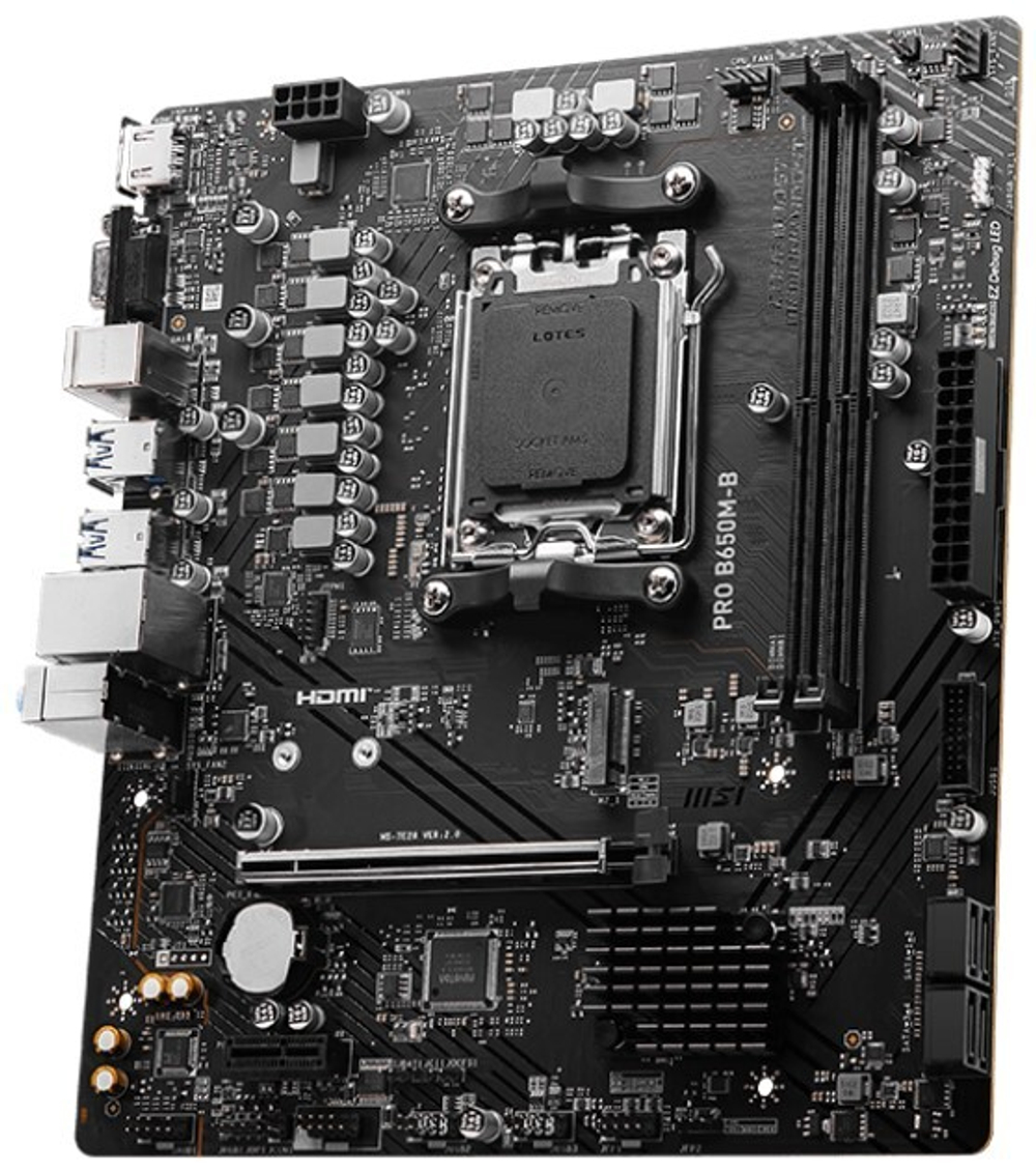 Материнская плата mATX MSI PRO B650M-B