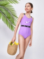 купальник слитный спортивный для бассейна утягивающий