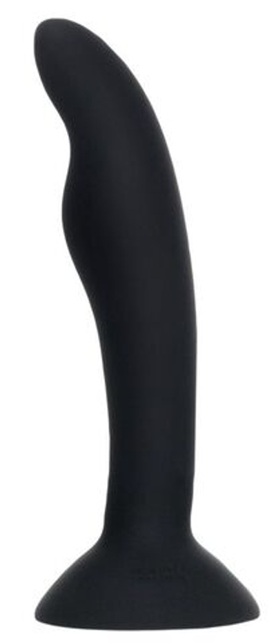 Черная анальная втулка Stroft - 10,5 см. (Цвет: черный)