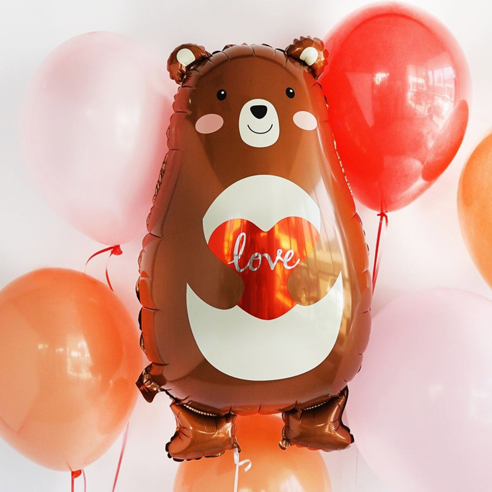 ФИГУРА LOVE Мишка с сердцем