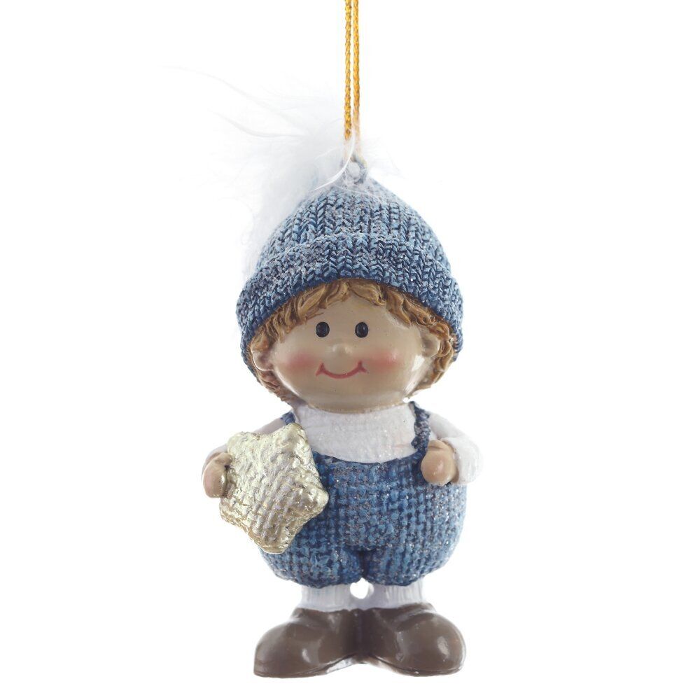 GAEM Фигурка декоративная подвесная "Дети", L4 W3 H7,5 см, 2в.