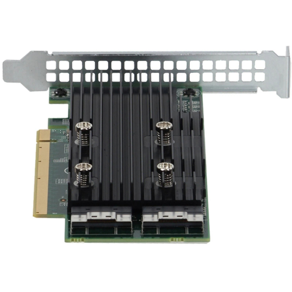 Контроллер (модуль расширения) Dell CDC7W PCIe PLX X16 switch for NVMe connectivity with SFF-8654 8i ports