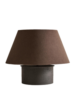 Zara Home Настольная лампа, цвет коричневый, 33 см
