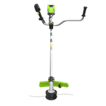 Триммер аккумуляторный Greenworks TB13L, 82V, 1,3 кВт, 43 см, бесщеточный, c 1 х АКБ 2,5 Ач и ЗУ (TB13LUA)