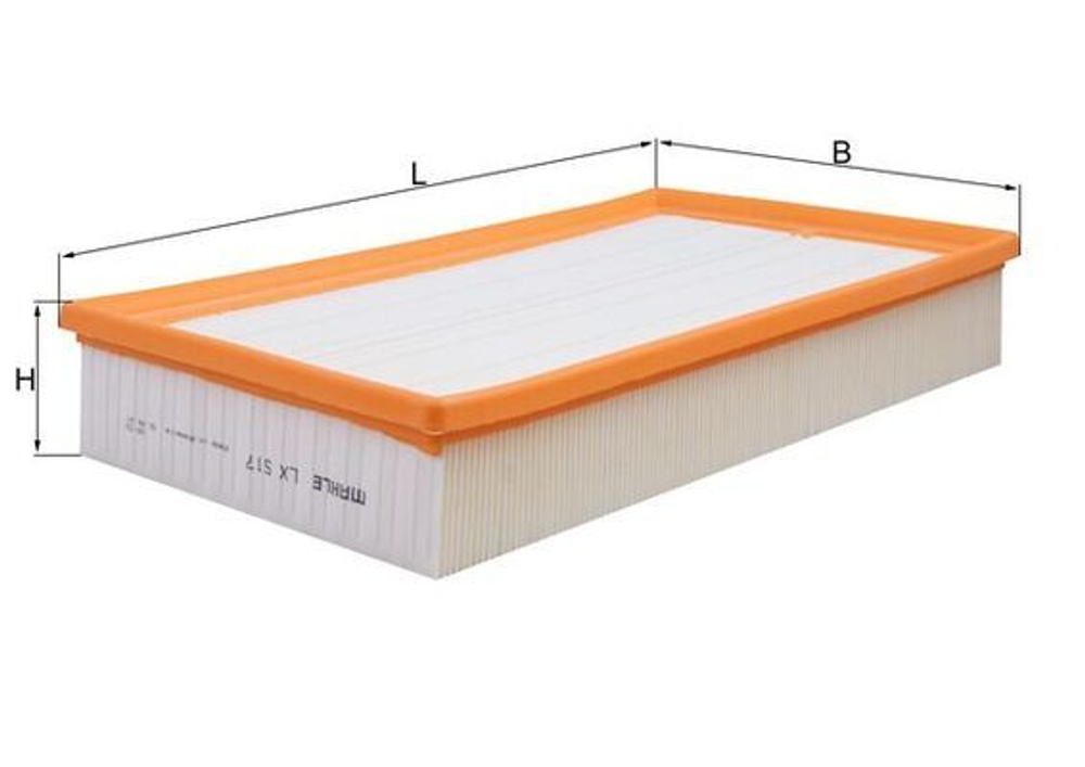 MAHLE - LX517-MAH - Air Filter