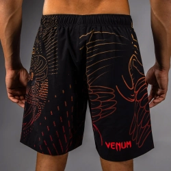 Шорты тренировочные Venum Quetzal Fury black/fury red/tangerine