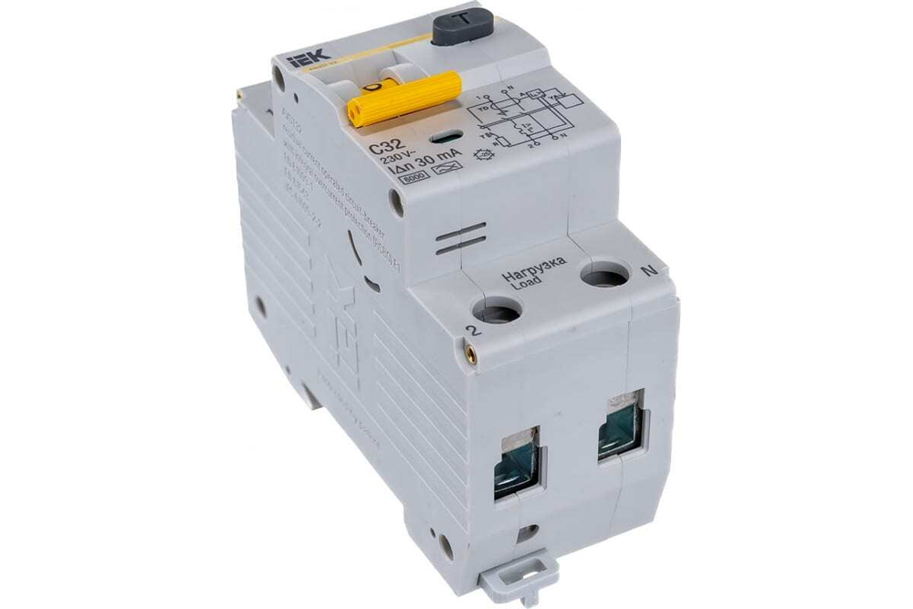 Автоматический выключатель дифференциального тока АВДТ32 C32 IEK