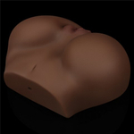 Двойной мастурбатор Streetgirl's Black № 3 (вагина+анус)