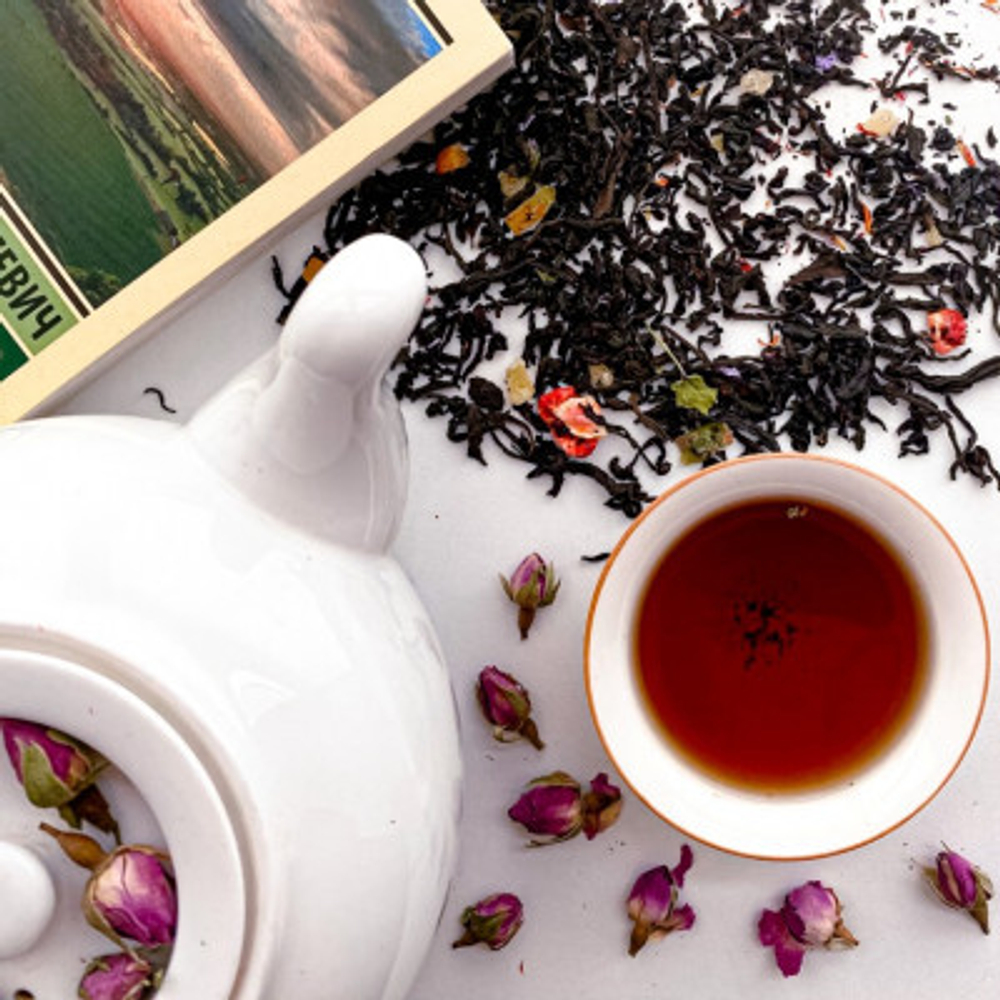 Черный чай BERRY-TEA |  "Граф Строганов"  | 18гр под стакан