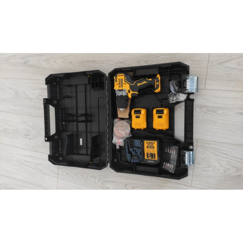 Дрель-шуруповерт бесщеточная аккумуляторная DeWalt DCD701D2-QW