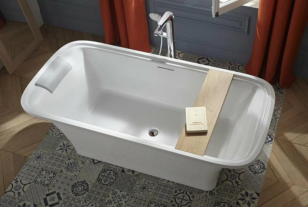 Ванна Jacob Delafon Elite E6D364RU-00 180х85 с каркасом,белая