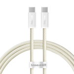 USB-C Кабель Baseus Dynamic 3 Charging+Data 100W 1m - Custard Yellow
