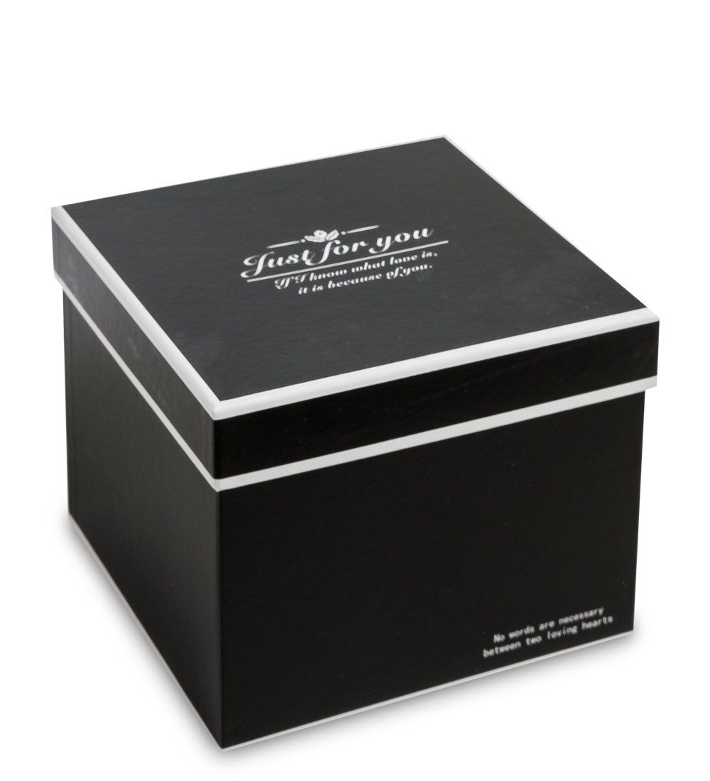 WG-40/3-B Коробка подарочная «Куб» цв.черный