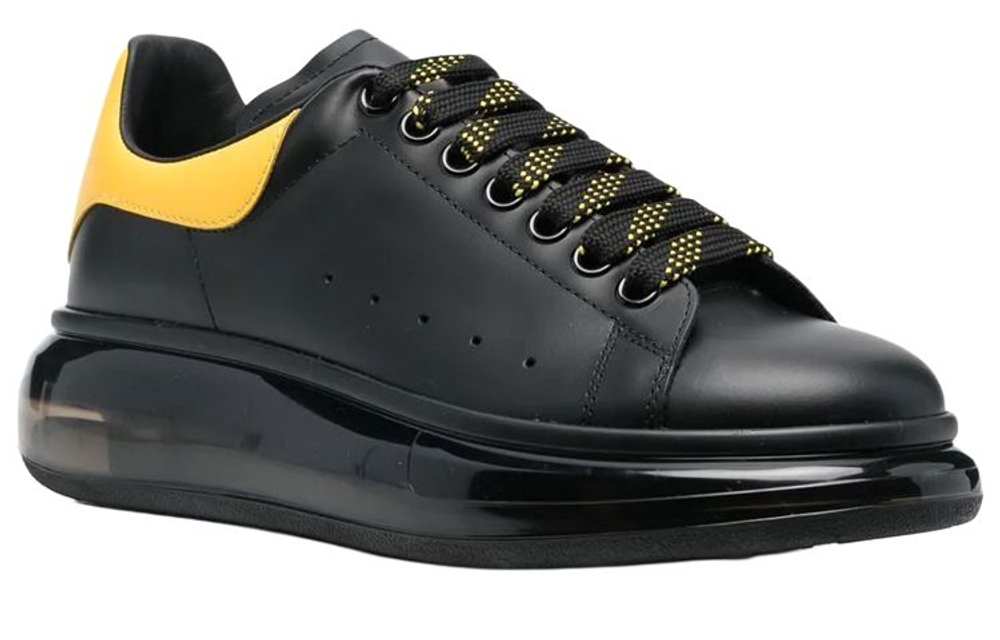 Alexander McQueen Oversized Sneaker "Black Yellow"
