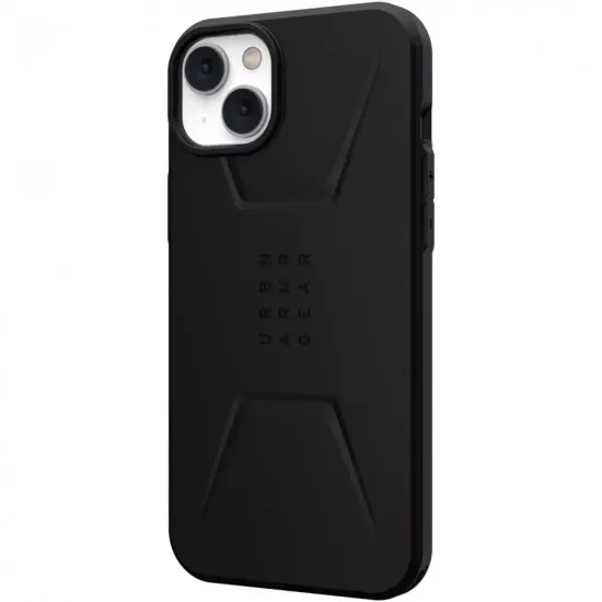 Чехол с поддержкой MAGSAFE Uag Civilian для iPhone 14 6.1", цвет черный (Black)
