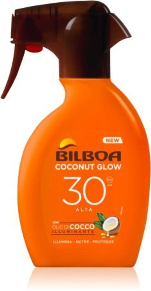 Bilboa спрей для загара SPF 30 Coconut Glow