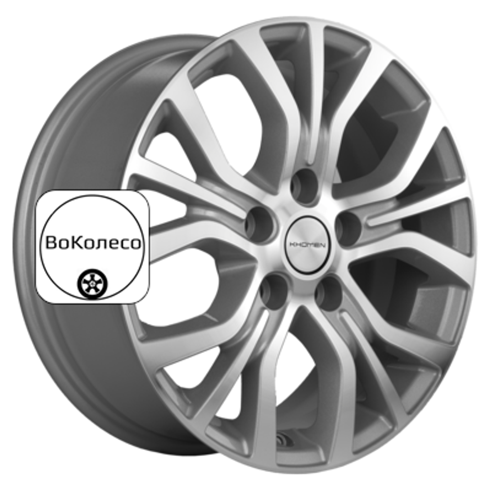 6,5x16/5x114,3 ET45 D54,1 KHW1608 (Geely Coolray) F-Silver-FP Khomen Wheels