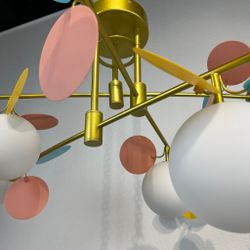 Потолочная Люстра Light Of Matisse B D120 Gold Multicolor By Imperiumloft