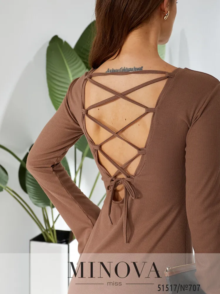 Платье 707-мокко Minova