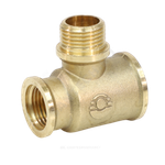 Тройник латунь переходной Ду 20 (3/4") ВР/НР/ВР VALFEX VF.132.L.034