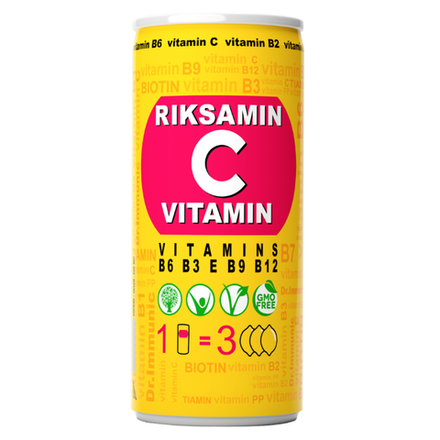 Напиток RIKSAMIN Vitamin C жб 250 мл