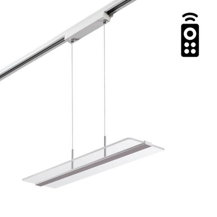 358995 PORT NT23 212 Однофазный трёхжильный трековый светильник диммир. со сменой цв.т-ры, пульт в комплект не входит IP20 LED 3000~6000К 30W 85-265V