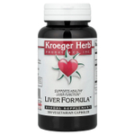 Kroeger Herb Co, Liver Formula™, 100 вегетарианских капсул