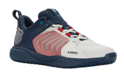Теннисные кроссовки K-Swiss Ultrashot Team - blanc de blanc/blue opal/lollipop