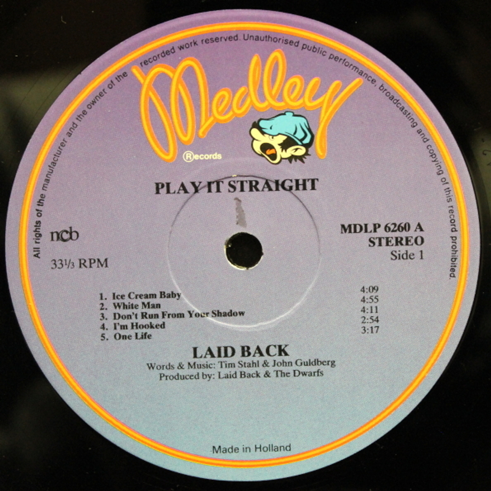 Laid Back / Play It Straight (LP)
