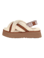Ugg W Disco Cross Slide Chestnut