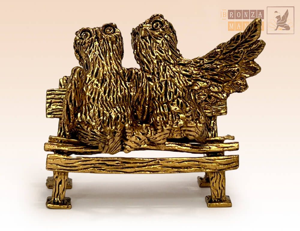 фигурка Совы на лавке