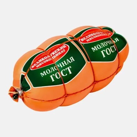 Колбаса Великолукский МК Молочная вареная 500г