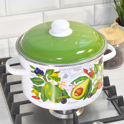 Кастрюля 5,5л "Авокадо"