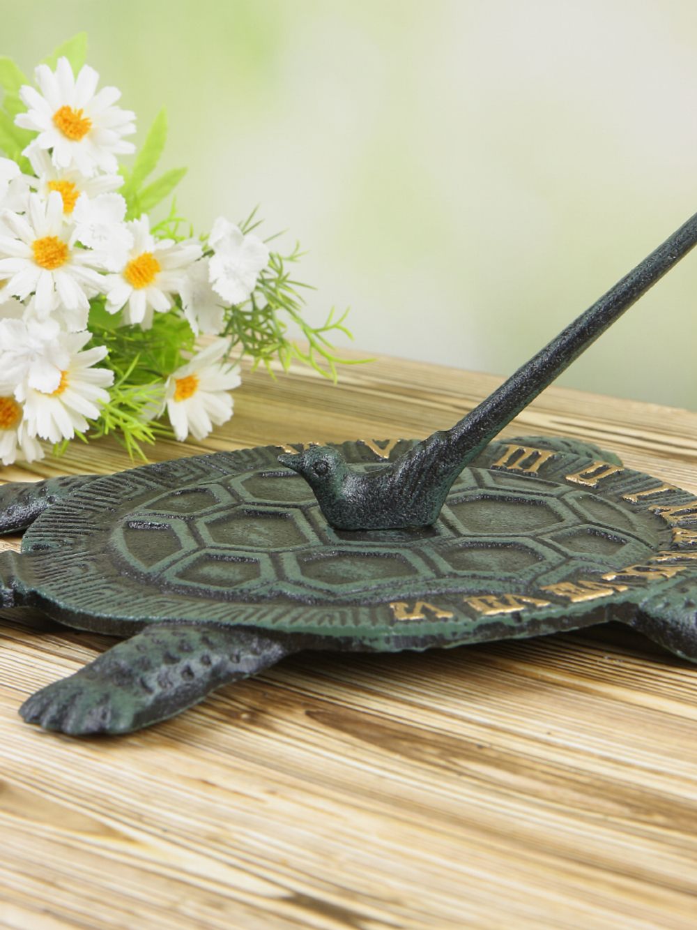 Iron Garden Солнечные часы Черепаха