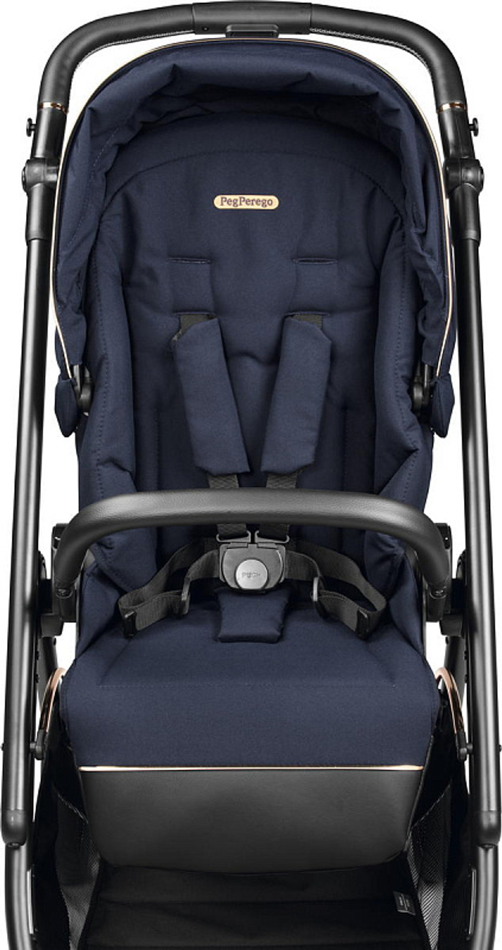 Коляска 3 в 1 Peg Perego Veloce TC Belvedere Lounge Blue Shine