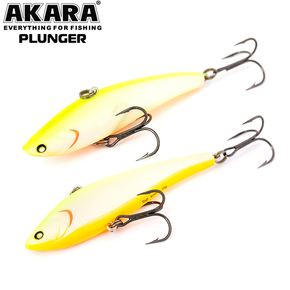 Воблер Akara раттлин Plunger 80 мм 16 гр. (4/7 oz 3,1 in) A125