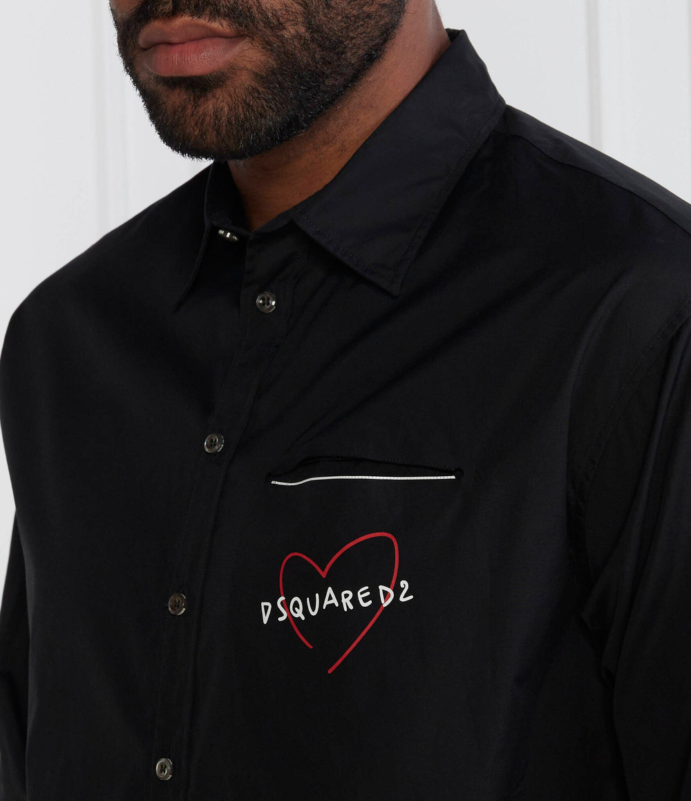 Рубашка Dsquared2 - черный(S74DM0748 S36275)
