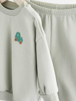 Свитшот и спортивные брюки в комплекте для малышей Next Q96-882, Светло-зеленый