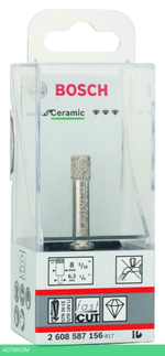 Алмазная коронка Bosch 8ммx35мм Best for Ceramic Diamonddrilling 2.608.587.156
