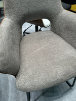 Стул DC2346R серый/ коричневый