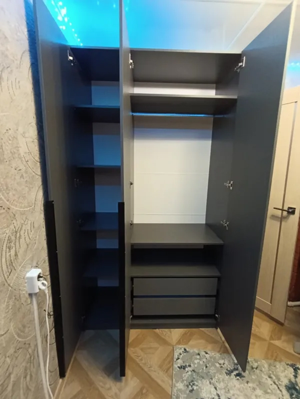 Полки для шкафа «ШК 5» Графит