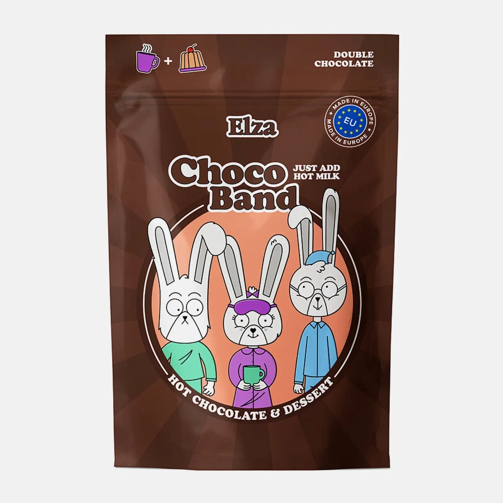 Горячий шоколад Elza Choco Band Creamy Hot Chocolate 200г