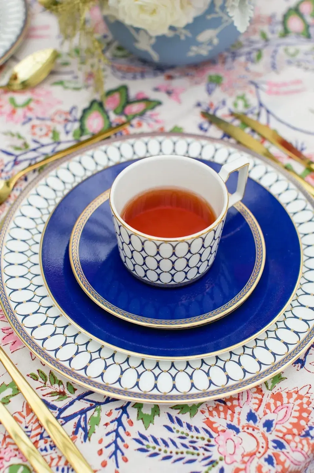 Wedgwood Блюдце Renaissance Gold 11,5 см для чашки эспрессо