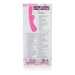 Вибромассажер Impress Tongue со стимуляцией клитора розовый (Цвет: розовый)