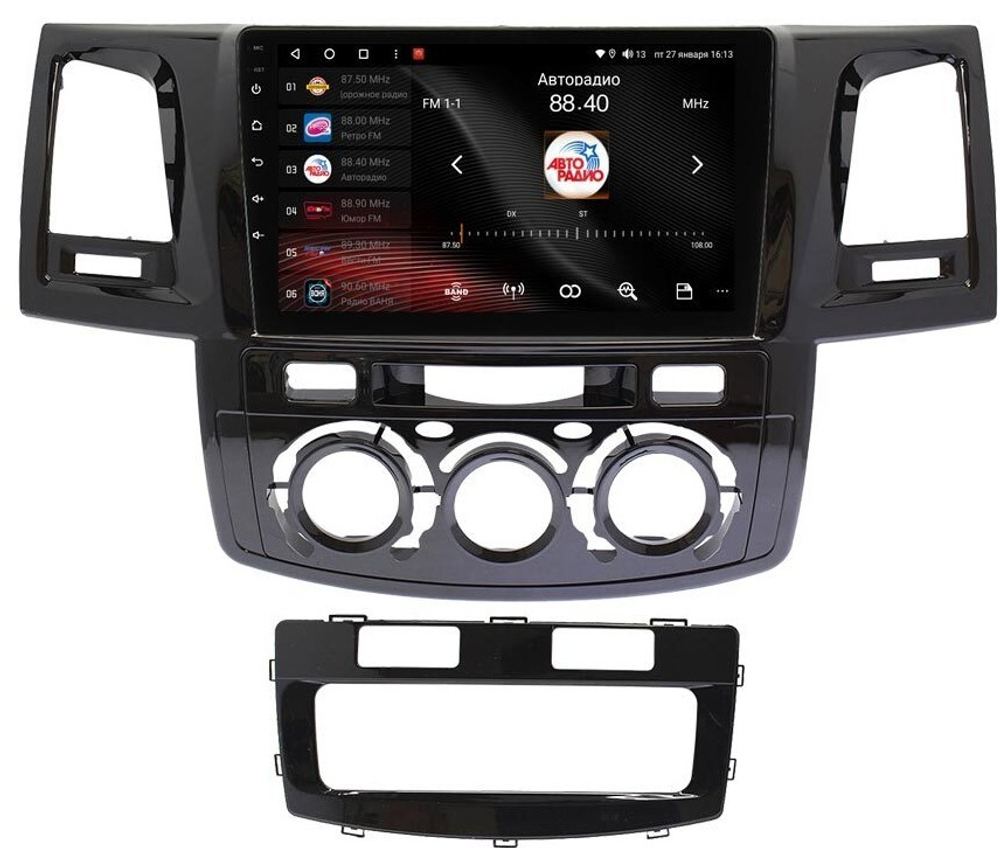 Магнитола для Toyota Hilux 2011-2015 - Vaycar VA77-1143 на Android 13, 8-ядер, 4G SIM-слот