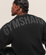 Толстовка GYMSHARK Power Sweatshot Blackout
